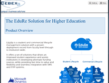 Tablet Screenshot of cebex3.com